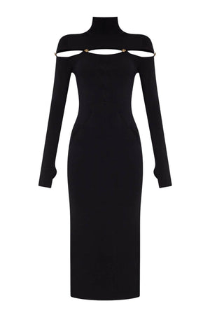 Versace Jeans Couture tubino donna BODYCON CUT OUT STRATCH