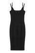 Abito donna Versace Jeans Couture smanicato con fibbie baroque fronte