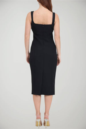 Abito donna Versace Jeans Couture smanicato con fibbie baroque retro