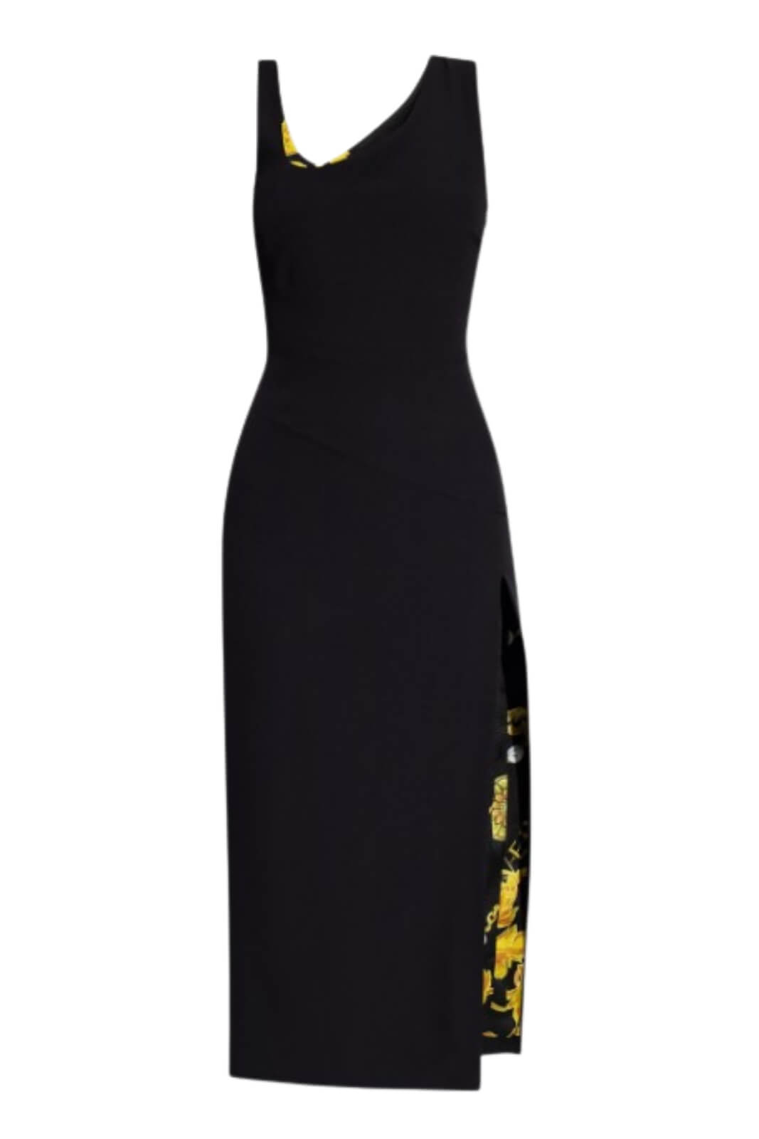 Abito midi smanicato da donna Versace Jeans Couture fronte