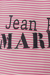 Very Simple T-shirt Donna Rigata con Fondo in Pizzo