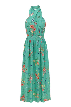Abito da donna Very Simple lungo con stampa floreale
