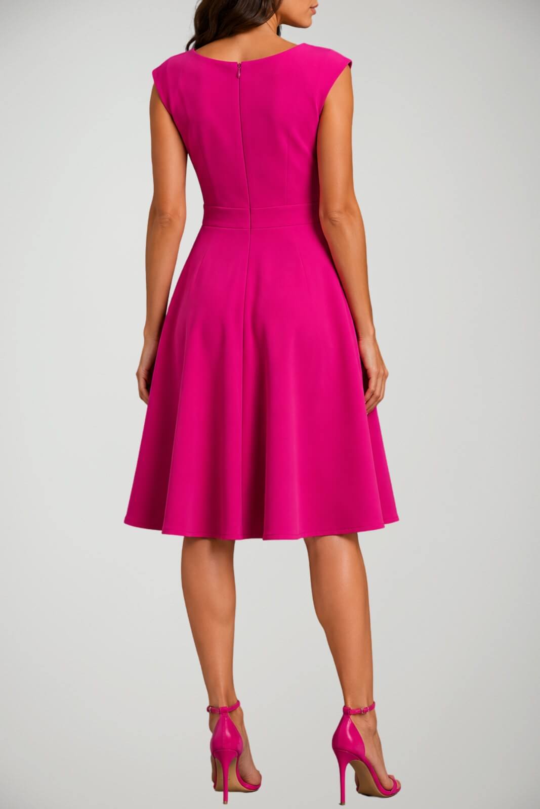 Abito da donna Very Simple a tubino smanicato