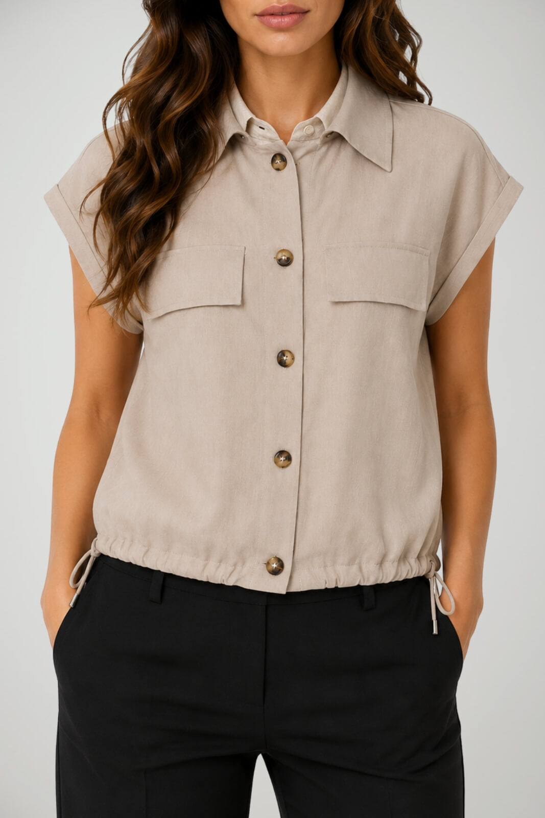 Vicolo Camicia Donna Smanicata