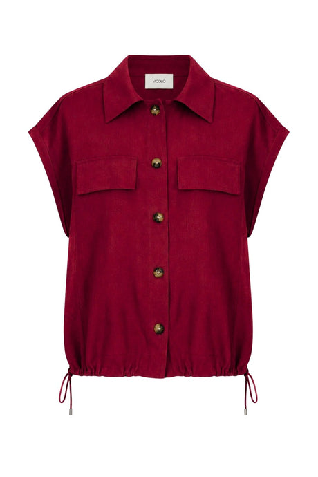 Vicolo Camicia Donna Smanicata