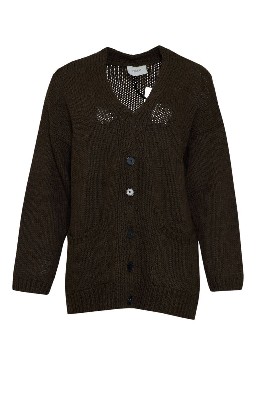 Vicolo cardigan donna maxi