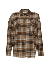 Vicolo camicia donna check in flanella