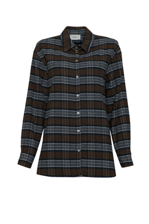Vicolo camicia donna check in flanella
