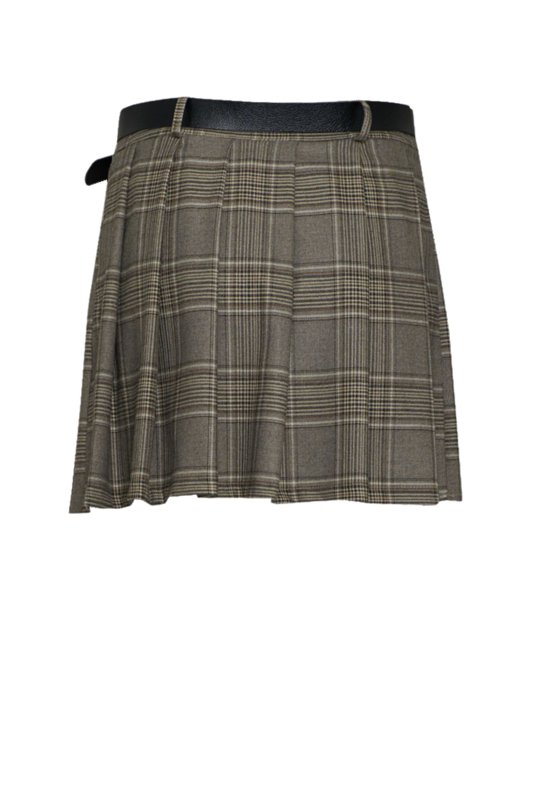 Vicolo gonna donna a pieghe con cintura