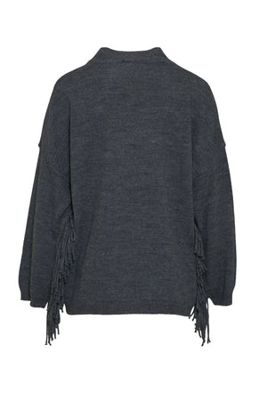 Vicolo maglia donna con frange