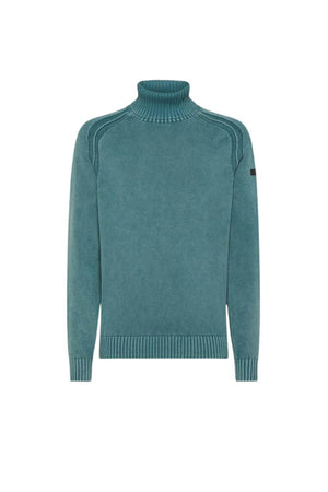 RRD men's Cotton Techno Wash Turtleneck Knit shirt