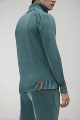 RRD men's Cotton Techno Wash Turtleneck Knit shirt