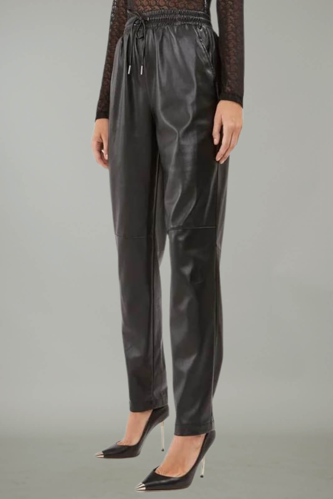 Guess Women's Jogger Pants in Eco-Leather