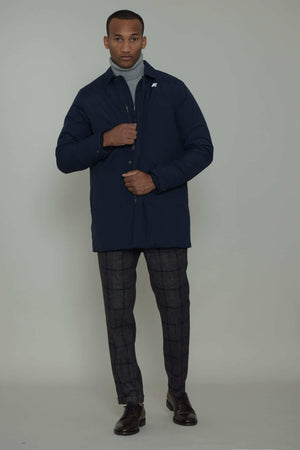 Kangra men's turtleneck with woven workmanship
