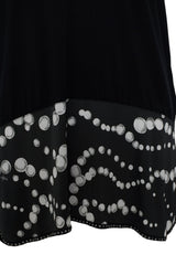 Via delle Perle T-Shirt Donna con perline e borchie