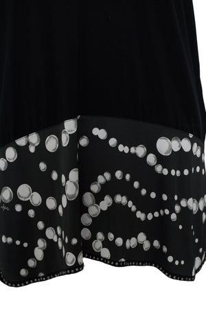 Via delle Perle T-Shirt Donna con perline e borchie