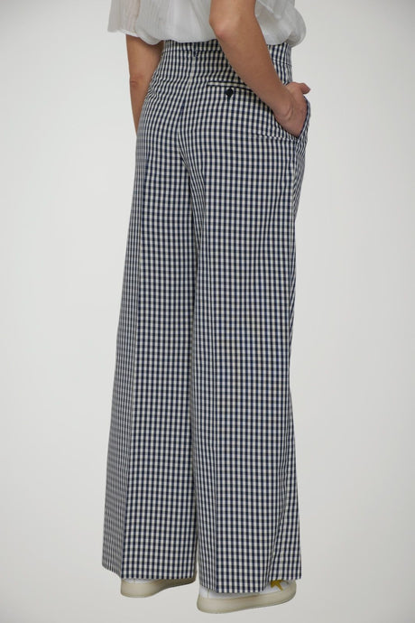 Liu Jo pantaloni donna flare vichi