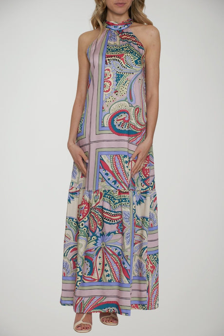 Liu Jo women's long satin dress