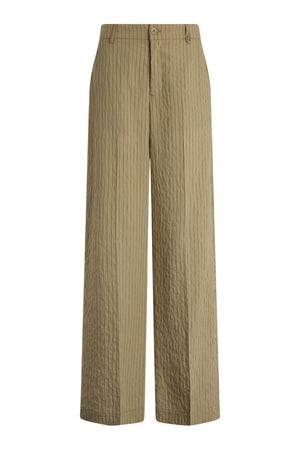Pantalones acampanados a rayas para mujer de Liu Jo