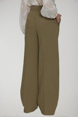 Pantalones acampanados a rayas para mujer de Liu Jo