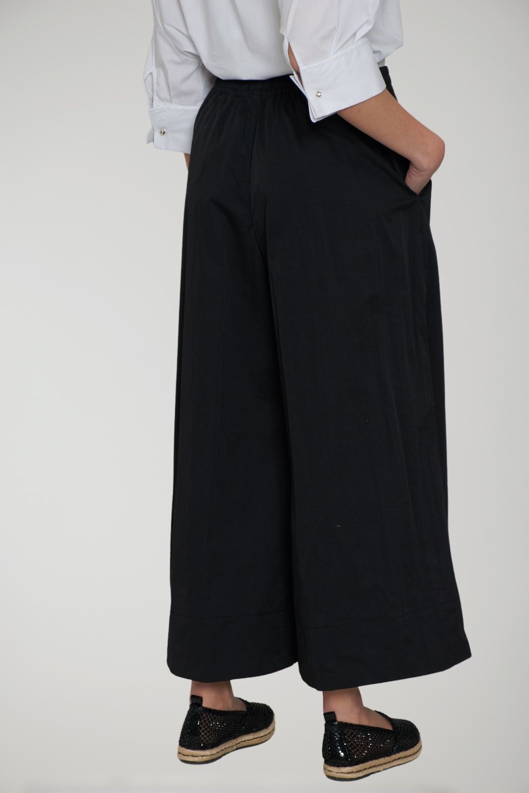 Liu Jo  pantaloni donna flare in nylon