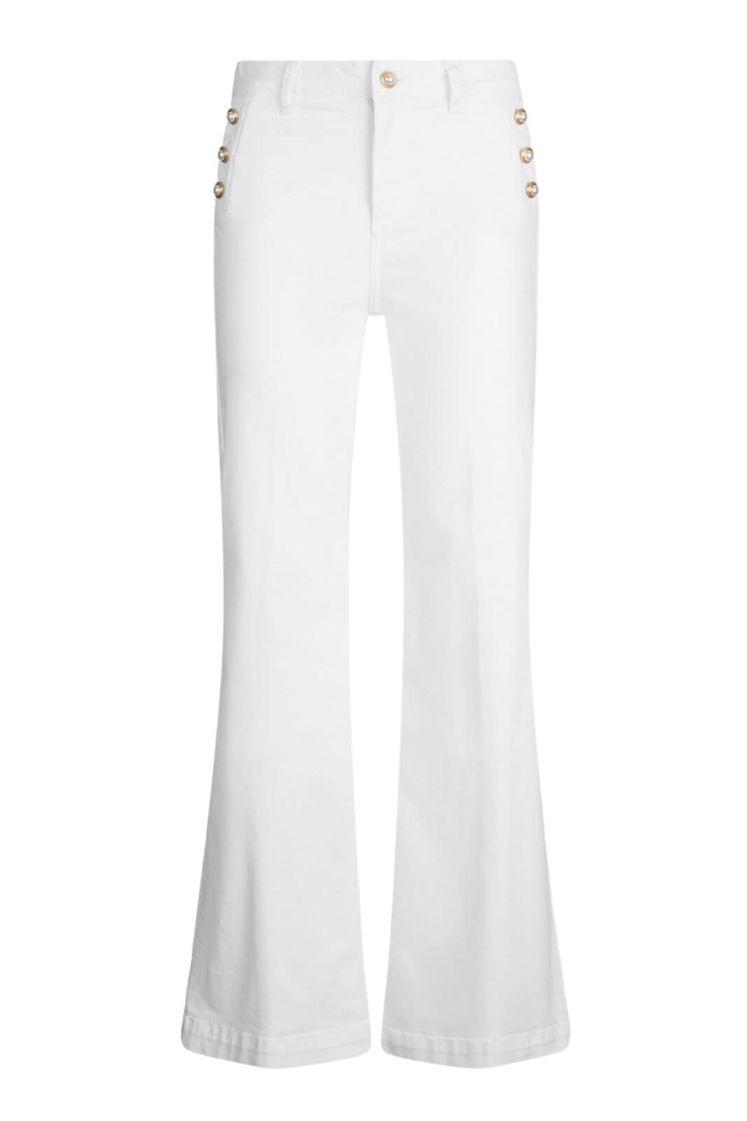 Liu Jo women's flared trousers with buttons