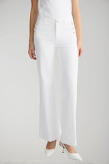 Liu Jo women's flared trousers with buttons