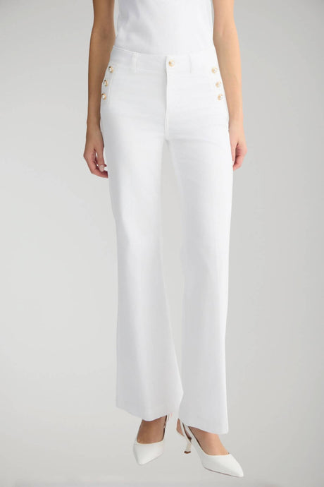 Liu Jo women's flared trousers with buttons