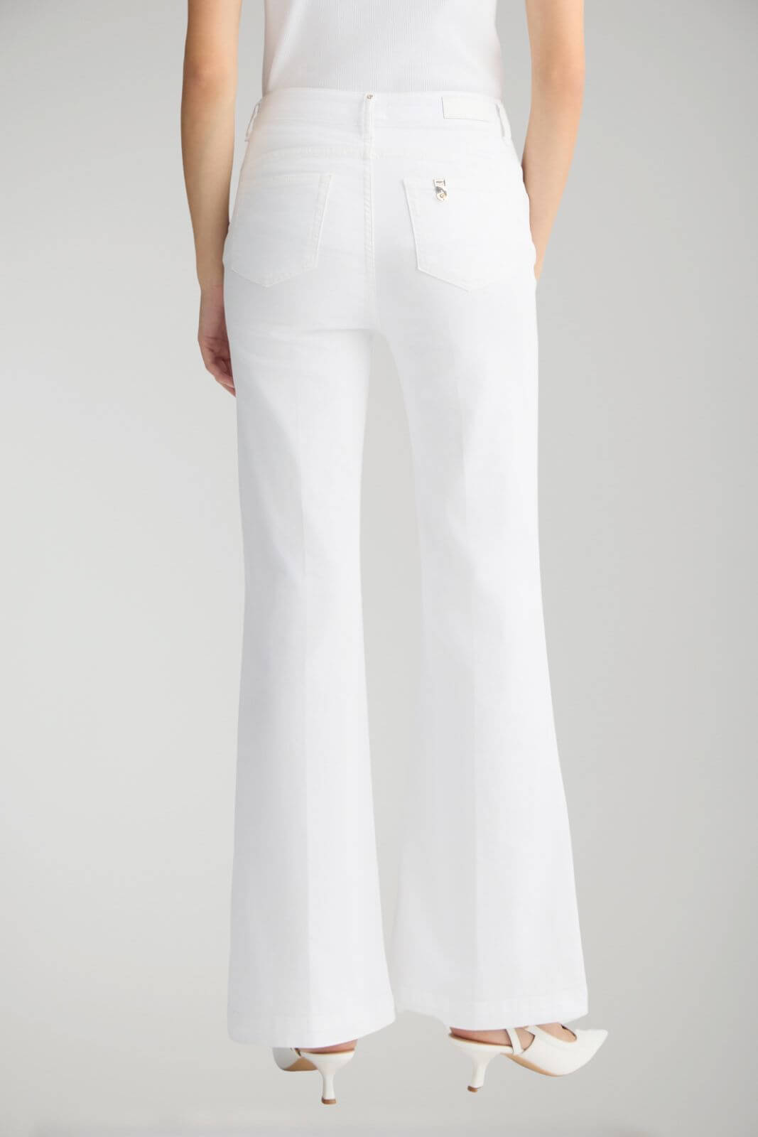 Liu Jo women's flared trousers with buttons