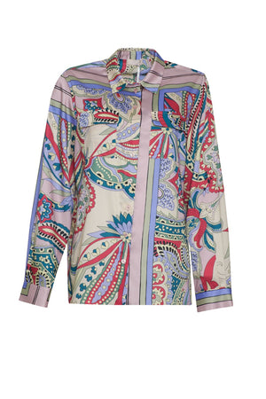 Liu Jo women's printed satin shirt
