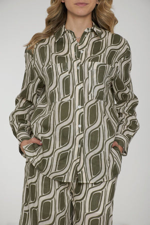 Camisa de ramio de mujer Liu Jo
