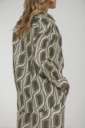 Camisa de ramio de mujer Liu Jo