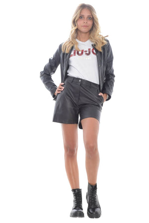 Liu Jo women's shorts in eco-leather