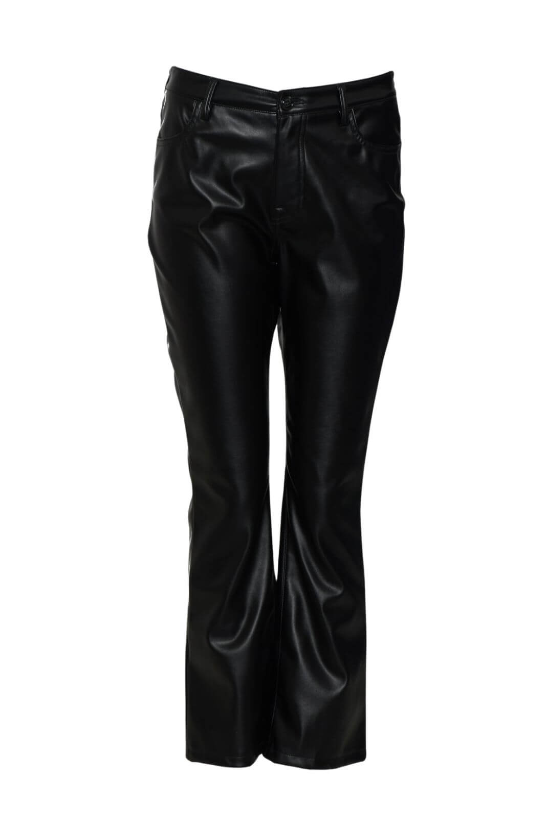 True NYC Pantalone Donna LINDY FAUX LEATHER