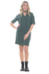 Nice Things Women's Dress with Lapel Collar
