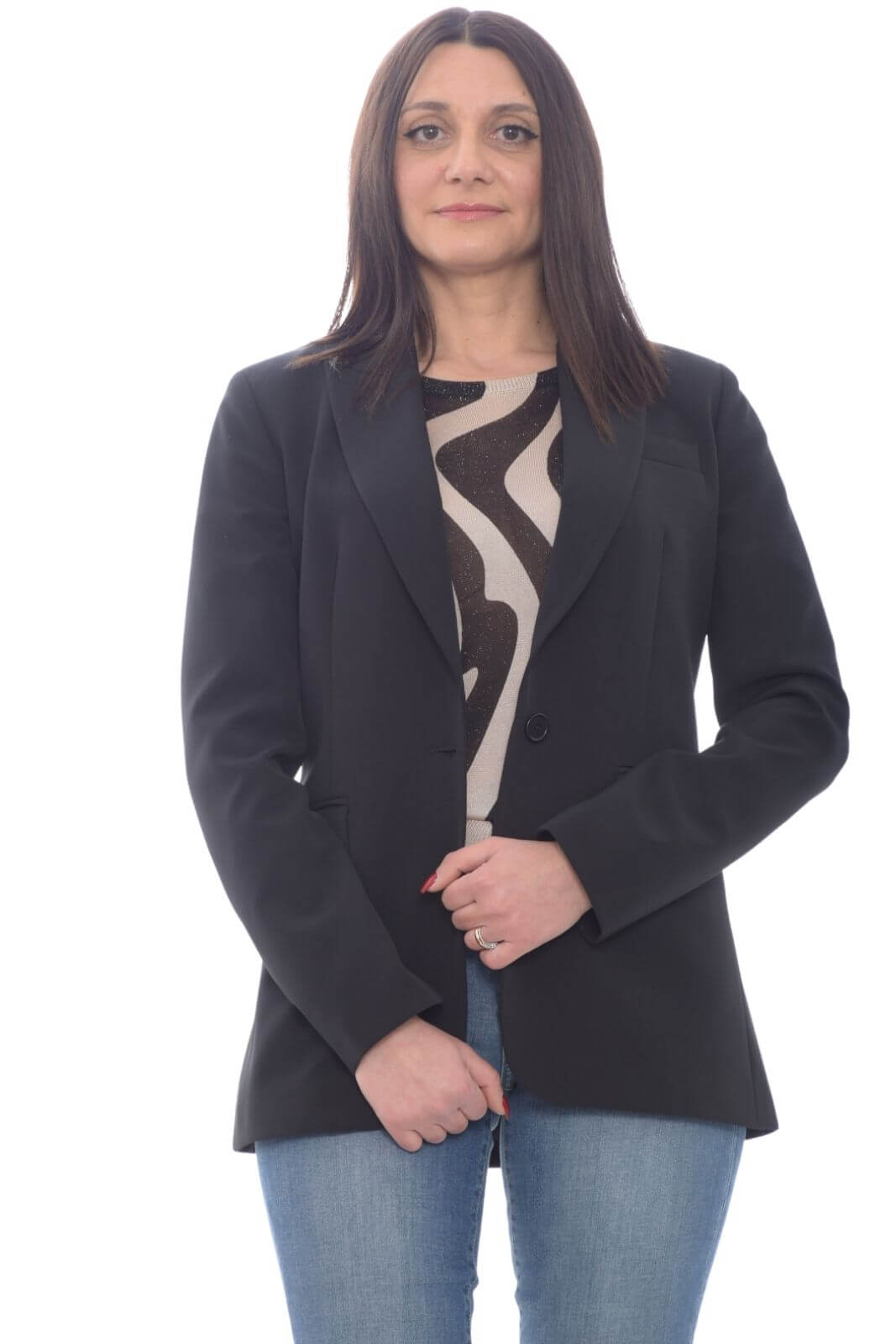 Liu Jo Giacca Donna con collo rever