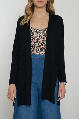 Kangra cardigan donna in misto seta e cashmere