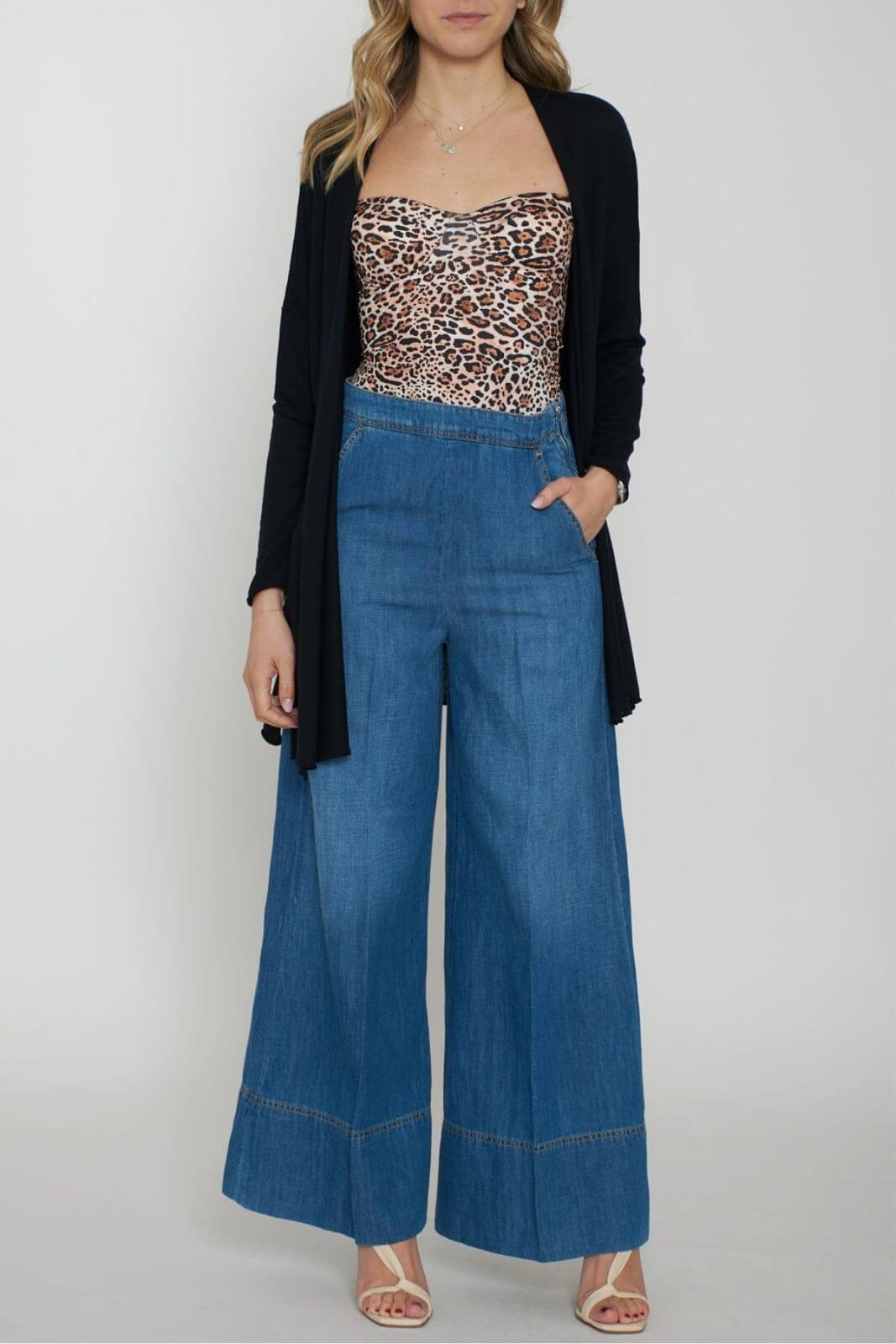 Kangra cardigan donna in misto seta e cashmere