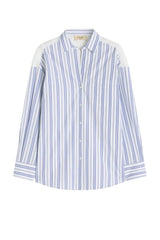 Weekend MaxMara Camicia Donna rigata con pizzo