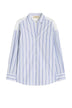 Weekend MaxMara Camicia Donna rigata con pizzo