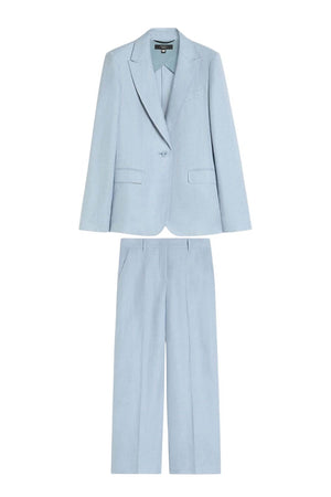 Weekend MaxMara Tailleur Donna in canvas di lino