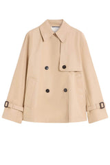 Weekend MaxMara Trench Donna  doppiopetto in gabardina