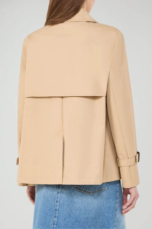 Weekend MaxMara Trench Donna  doppiopetto in gabardina