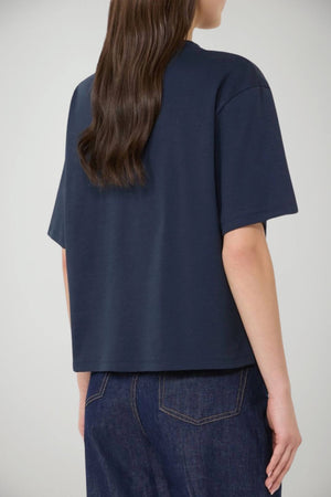 Weekend MaxMara T-shirt Donna boxy fit con ricamo