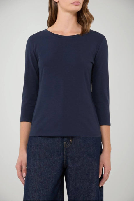Weekend MaxMara T-shirt Donna jersey con maniche 3/4