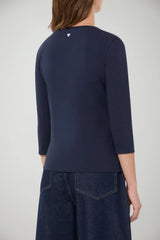 Weekend MaxMara T-shirt Donna jersey con maniche 3/4