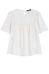 Weekend MaxMara Blusa Donna in lino traforata