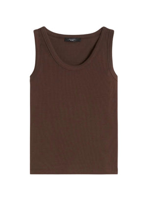 Weekend MaxMara Canotta Donna a costine stretch
