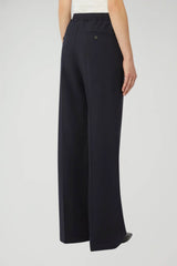 Weekend MaxMara Pantaloni Donna in lana vita elastica