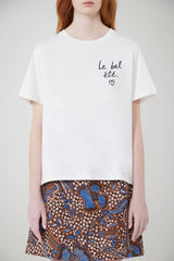 Weekend MaxMara T-shirt Donna regular fit con lettering